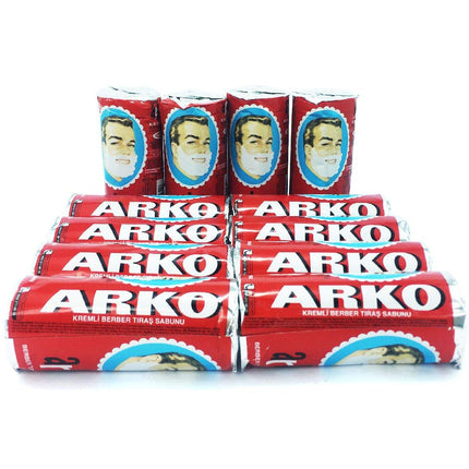 Arko Shaving Cream Soap Stick - 12 Pieces by EVYAP