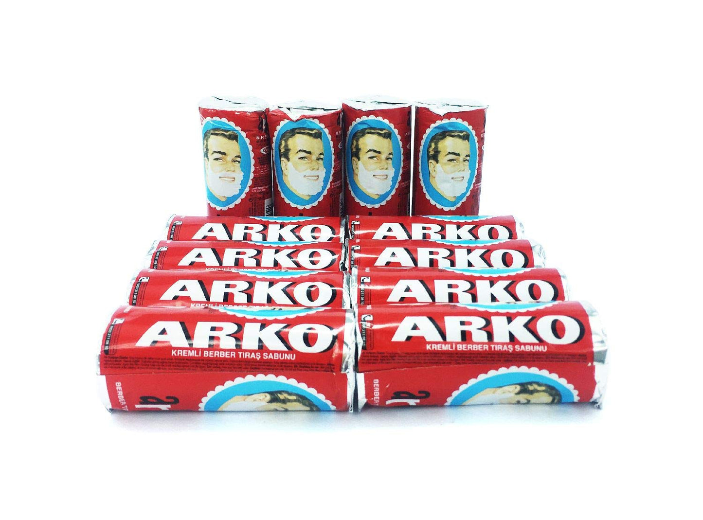 Arko Shaving Cream Soap Stick - 12 Pieces by EVYAP