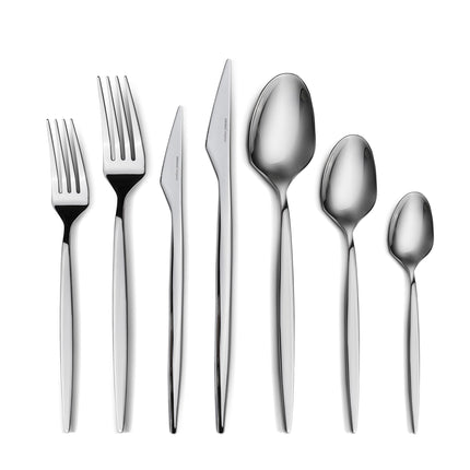 Karaca Thor 84-Piece Table Cutlery with Box, Stainless Steel in Elegant Box, Stylish and Durable Cutlery for Demanding Table Culture