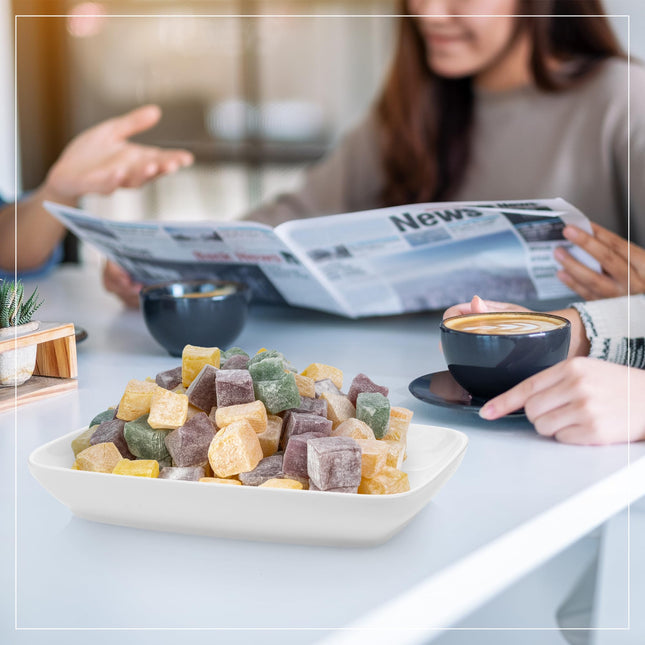 Eastanbul Turkish Delight, 35.3oz, Turkish Delights Candy, Assorted Turkish Delight in Souvenir Wooden Gift Box, Perfect Sweets, Gourmet International Candy Gift, Turkish Delight, Gluten Free, No Synthetic Ingredient