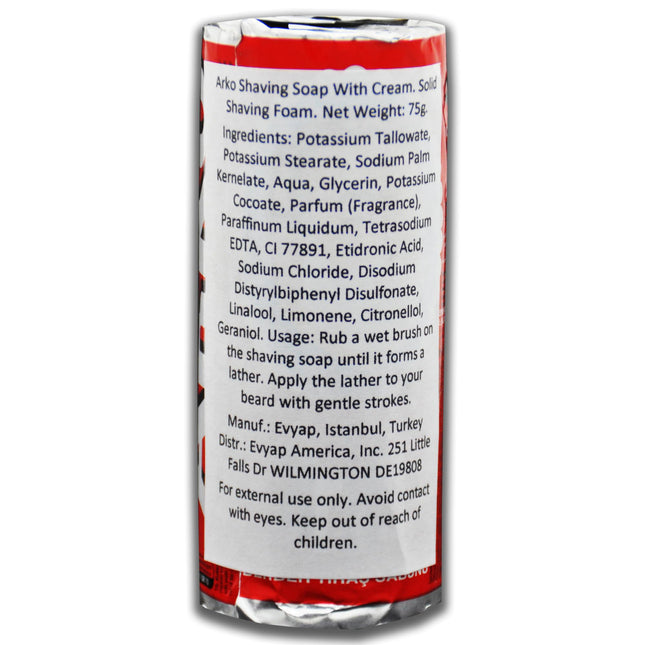 Arko Shaving Cream Soap Stick (2 pieces) by EVYAP