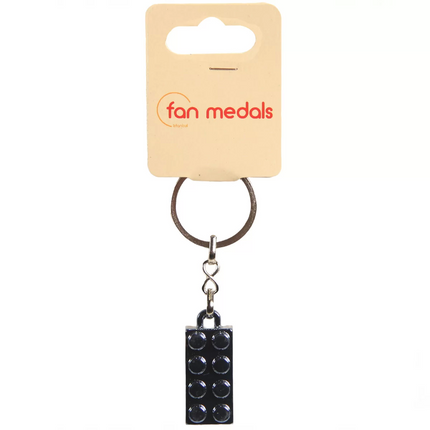 Fan Medals Metal Brick Keychain