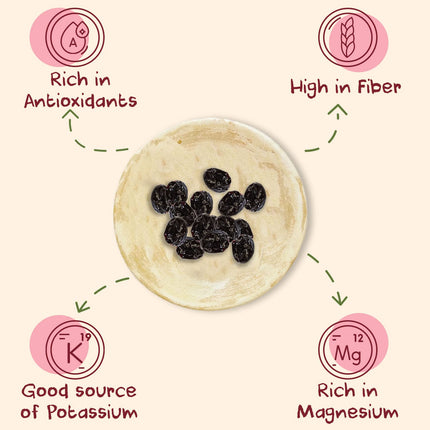 Sunny Fruit Soft Organic Dried Tart Cherries - 6 Bags (30 Individual Portion Packs) | Healthy, Convenient Snack Packs | ORGANIC, NON-GMO, VEGAN, HALAL, KOSHER, NO PRESERVATIVES