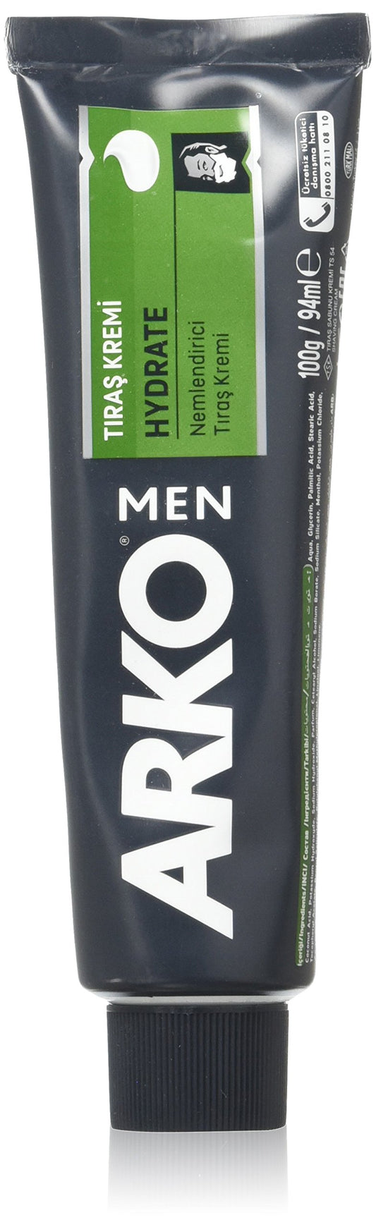 Arko Shaving Cream, Moist, 100g (94 ml)