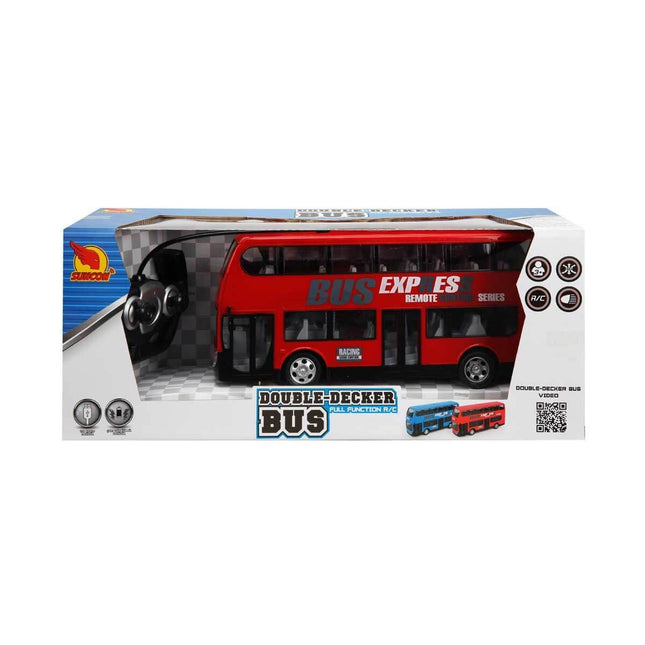 Sunman Remote Controlled Double Decker Bus with Lights