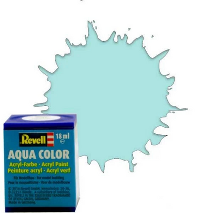 Aqua Color Light Green - Matte Paint - 18 ml