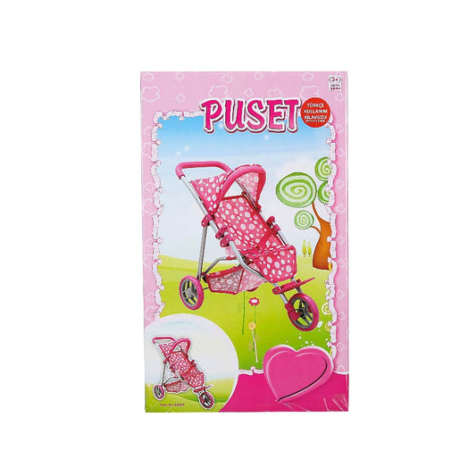 Sunman 3-Wheel Metal Stroller