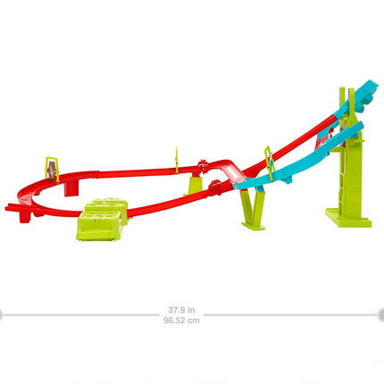 Hot Wheels Neon Races Multi-Race Excitement Track Set HPC07
