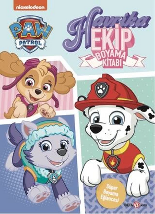 Paw Patrol Havrika Team Coloring Book