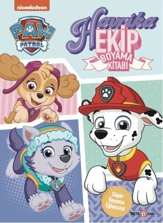 Paw Patrol Havrika Team Coloring Book