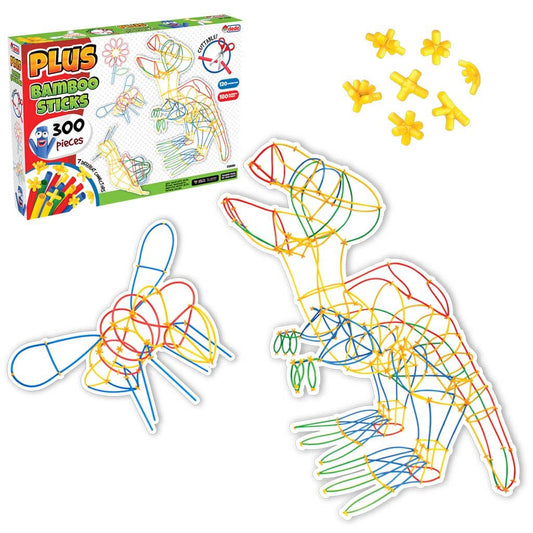 Plus Bamboo Sticks 300 Pieces