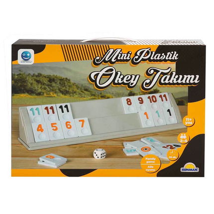 Mini Plastic Okey Set