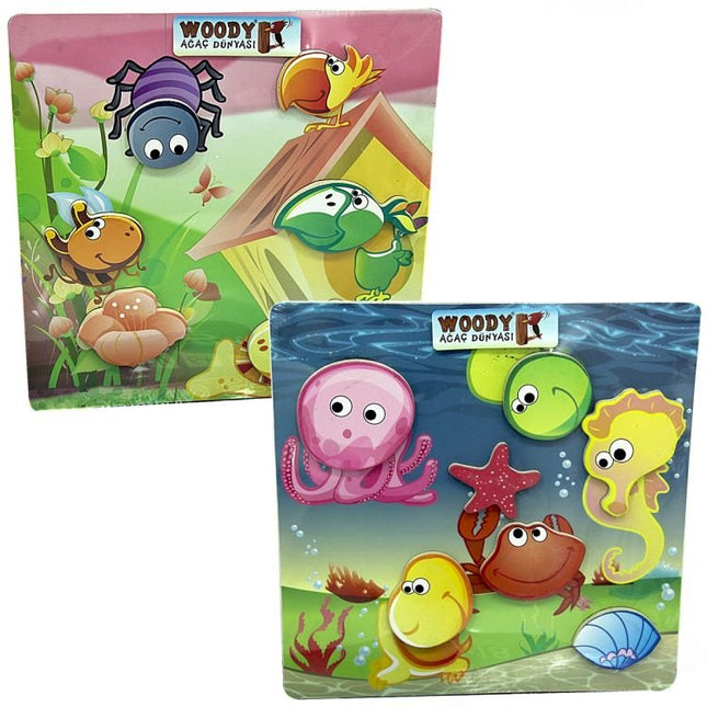 Wooden Velcro Heads Bultak