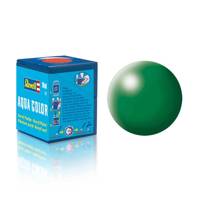 Revell 364 - Aqua Color Leaf Green - Silk Paint - 18 ml