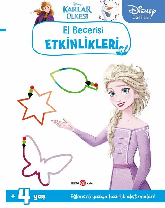 Disney Educational Frozen Handicraft Activities Writing Preparation