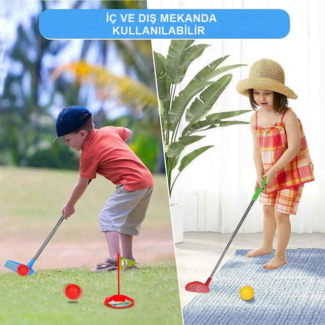 Miniature Mini Golf Set