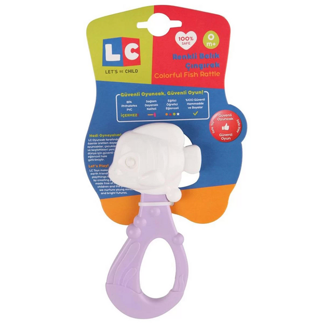 Colorful Fish Rattle