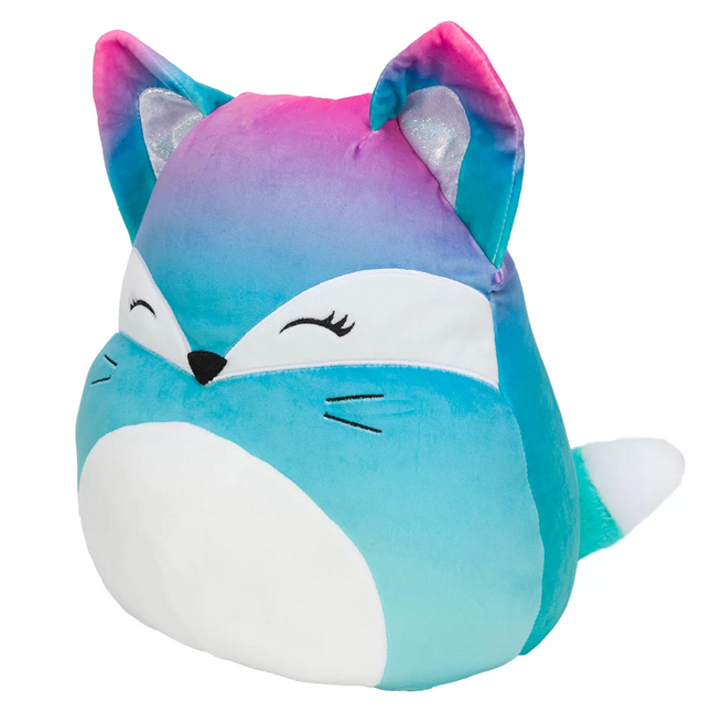 Squishmallow Pink Blue Fox Vickie 20 cm