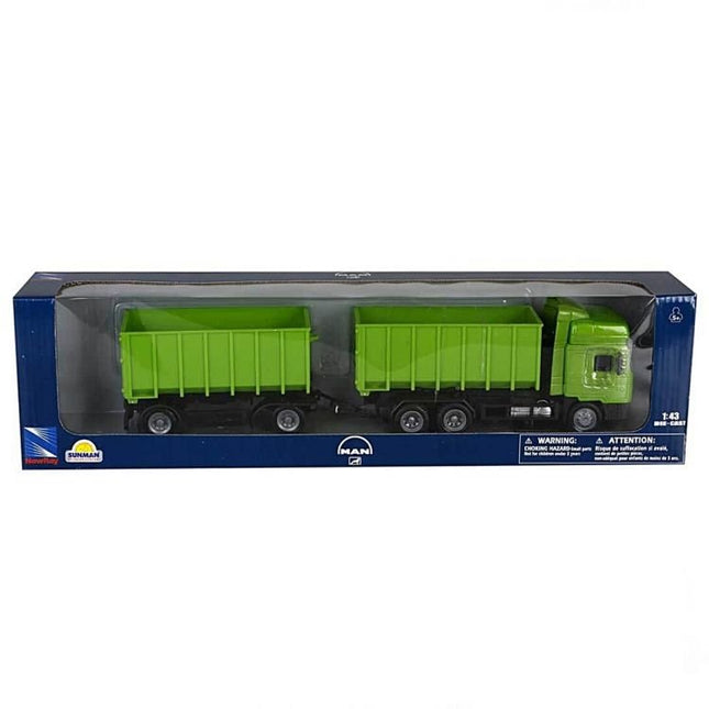 Sunman 1:43 Man F2000 Double Dump Truck