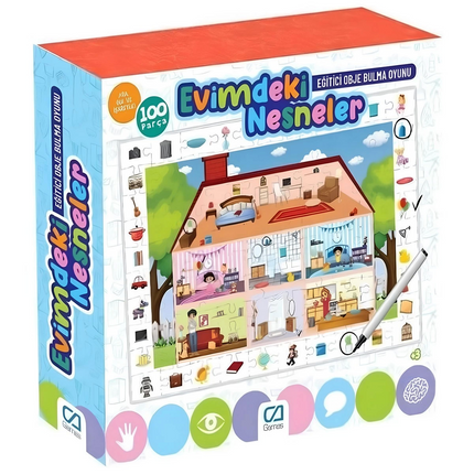 Ca Games Objects in My House 100 Pieces 5150