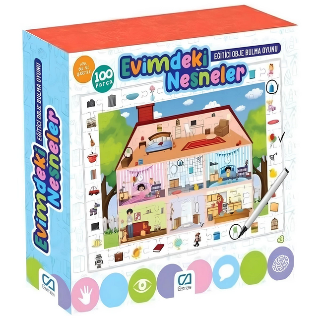 Ca Games Objects in My House 100 Pieces 5150