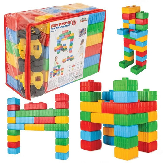 Brick Block and Car Set
