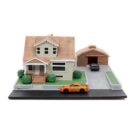 Jada F&amp;F Nano Dom's House Display Diorama