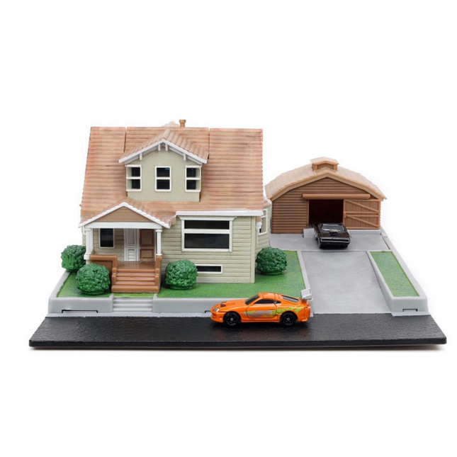 Jada F&amp;F Nano Dom's House Display Diorama