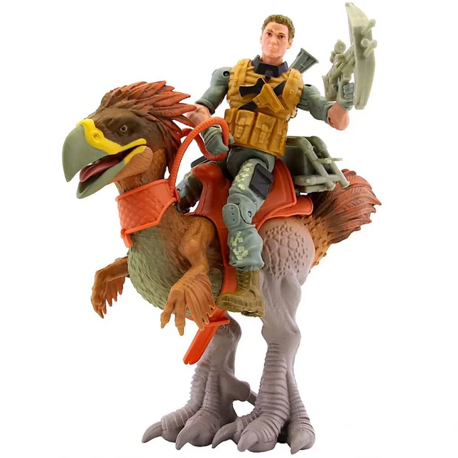 Primal Clash Dino Wrangler Dinosaur Rider Adventure Set