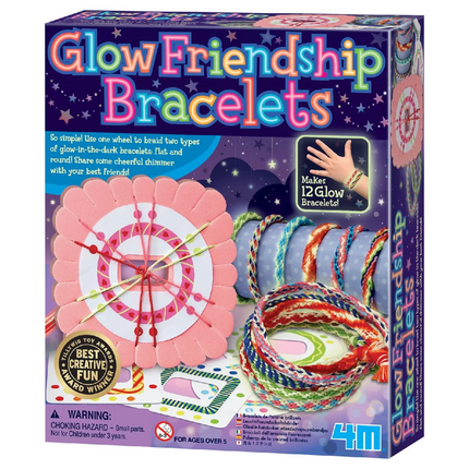 4M Glow-in-the-Dark Friendship Bracelet Set