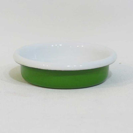 Enamel Jam and Sauce Bowl, Grass Green