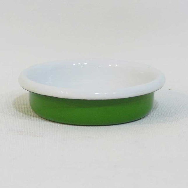 Enamel Jam and Sauce Bowl, Grass Green