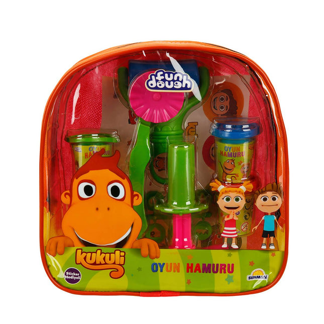 Kukuli Play Dough Set in Bag 80 gr.