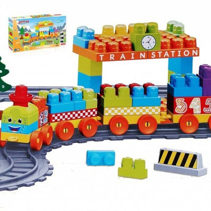 Full 89 Piece Train and Road Set