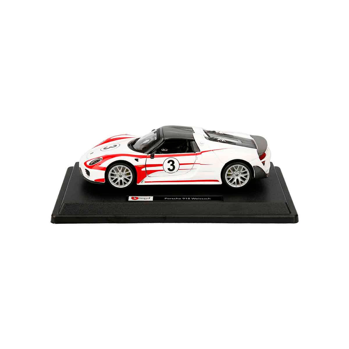 Bburago 1:24 Porsche 918 Spyder Model Car 18-28009