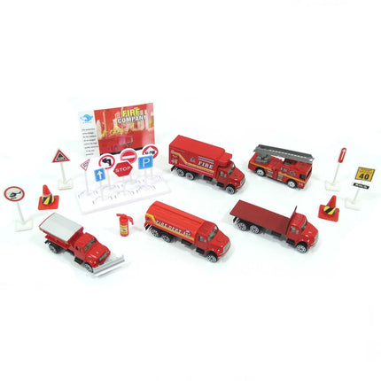 Max Wheels 1:87 Play Set 20 Pieces