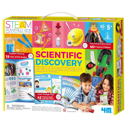 4M STEAM Scientific Discoveries Experiment Set