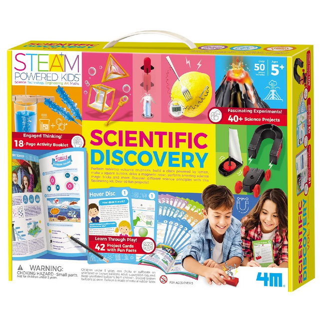 4M STEAM Scientific Discoveries Experiment Set