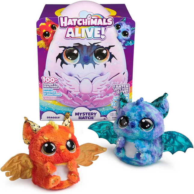 Hatchimals Alive Mystery Hatch 2 Character Draggle