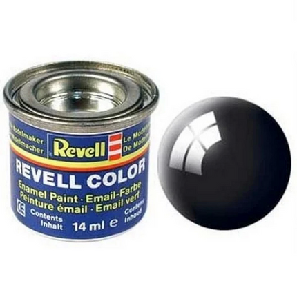 Email Color - Black - Gloss - Paint 14 ml