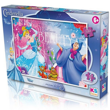 Ks Games Cinderella Puzzle 200 Pieces