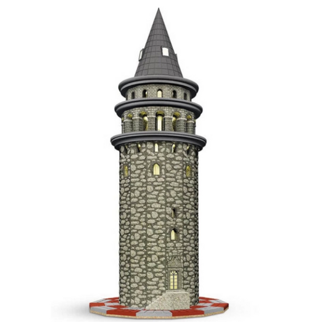 Miniature Brick Galata Tower