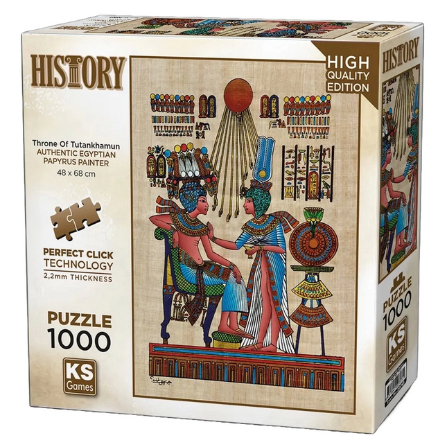 KS Games Papyrus Throne of Tutankhamun Puzzle 1000 Pieces 20743
