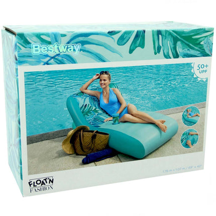 Bestway Luxury Inflatable Lounger Seat 176 x 107 cm