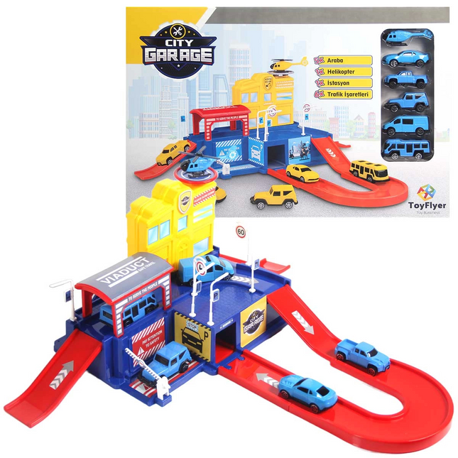 City Garage Parking Playset