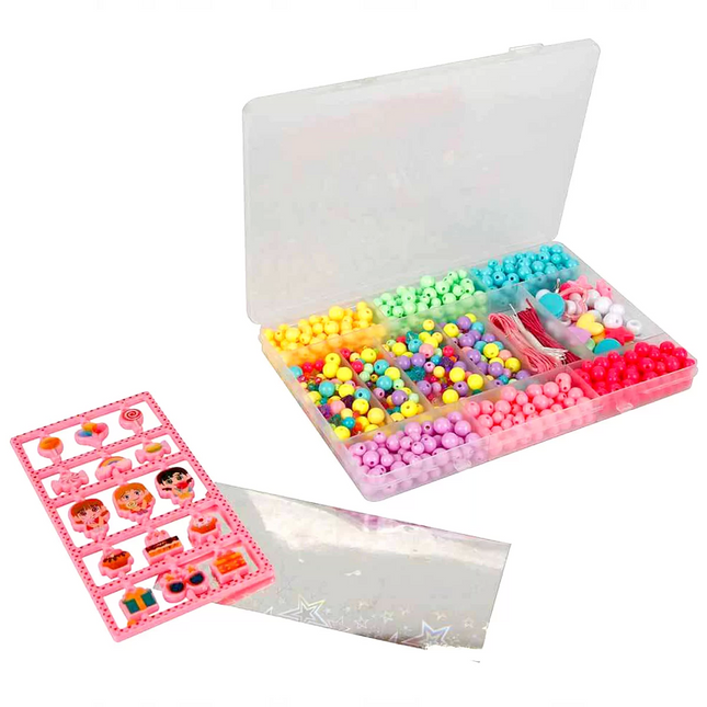 Pretty Pinky Colorful Beads Set