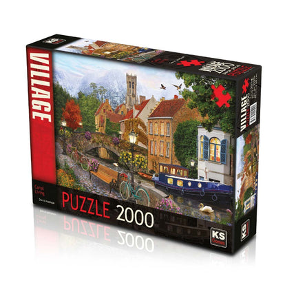 KS Canal Living 2000 Piece Puzzle