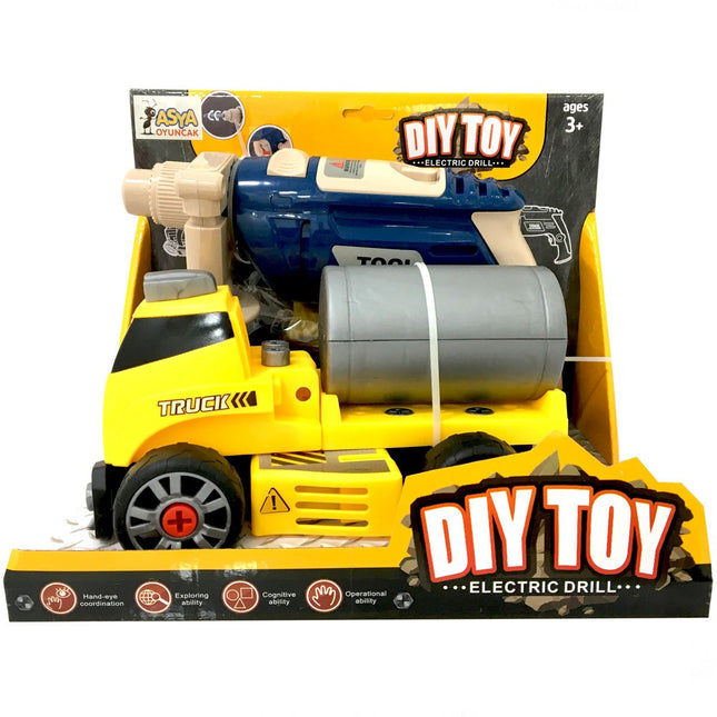 Diy Toy Battery Operated Drill Truck
