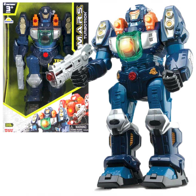MARS Turbotron Light and Sound Walking Robot