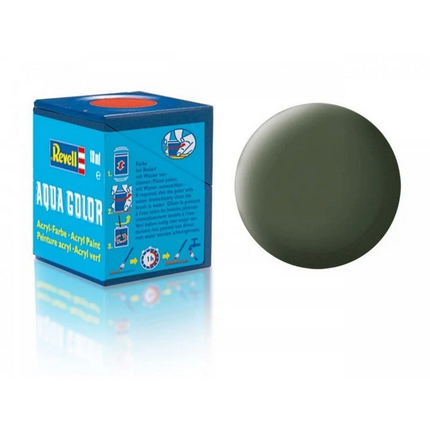 Aqua Color Bronze Green - Matte Paint - 18 ml
